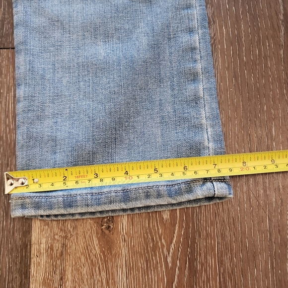 Lee jean Relaxed Fit Straight Leg Instantly Slims Blue Denim Jeans, size… - Picture 4 of 11